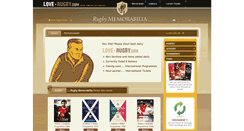 Desktop Screenshot of love-rugby.com
